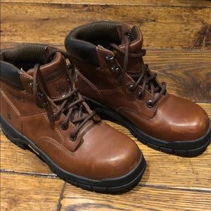 Wolverine work boots. Worn one time.